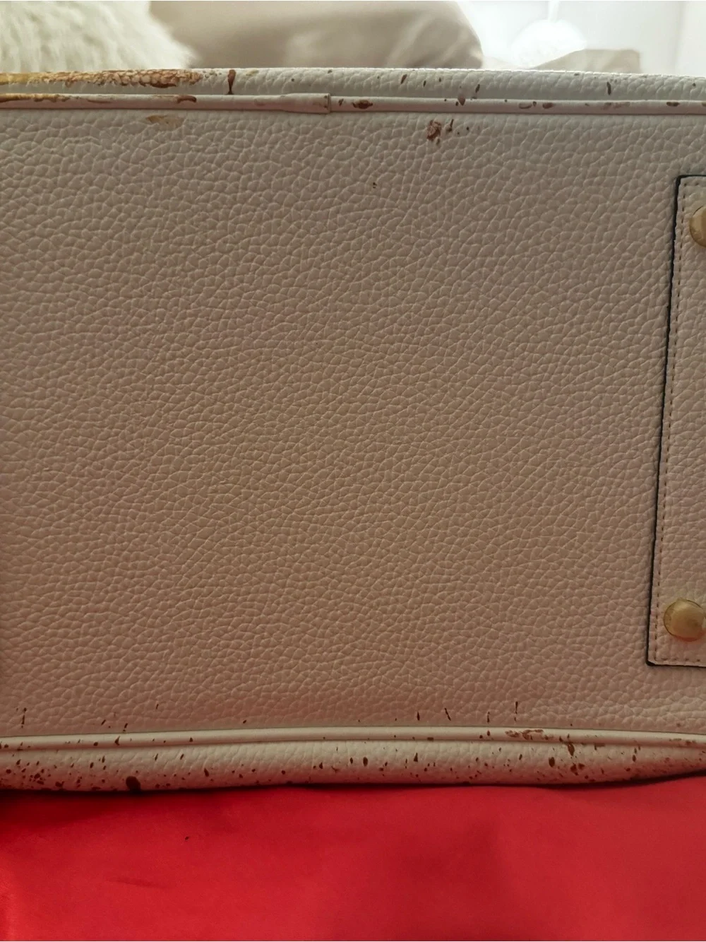 Anca Barbu white leather